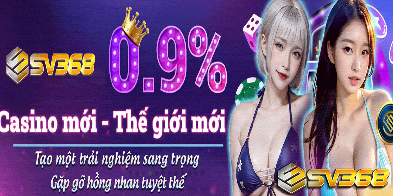 Game bài đổi thưởng SV368 - Đổ xúc xắc Craps may mắn nhân đôi